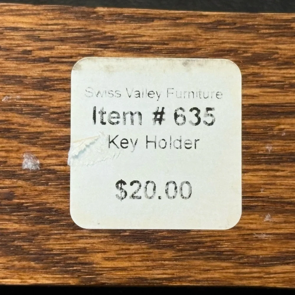 Swiss Valley Furniture Vintage Wooden Key Holder